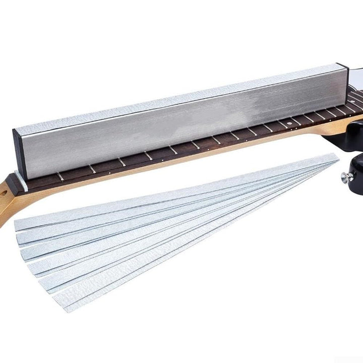 Gitarren-Nivellierstange, Gitarrenbund-Polierset, Gitarrenhals-Bundbalken Nivellierstange Gitarrenba