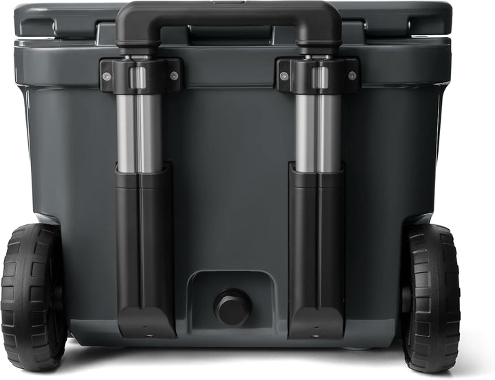 YETI Roadie 32 Wheeled Cool Box, Insulated Hard Cooler Charcoal, Charcoal