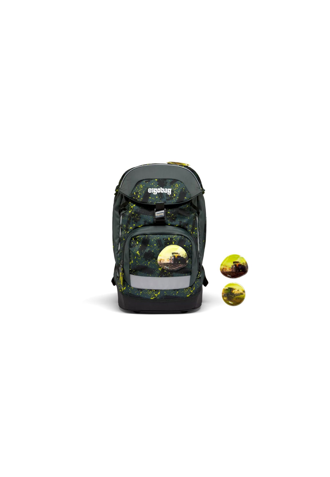 ergobag Prime HarvestBear Rucksack für Jugendliche, Unisex, Mehrfarbig (Mehrfarbig), Einheitsgrösse