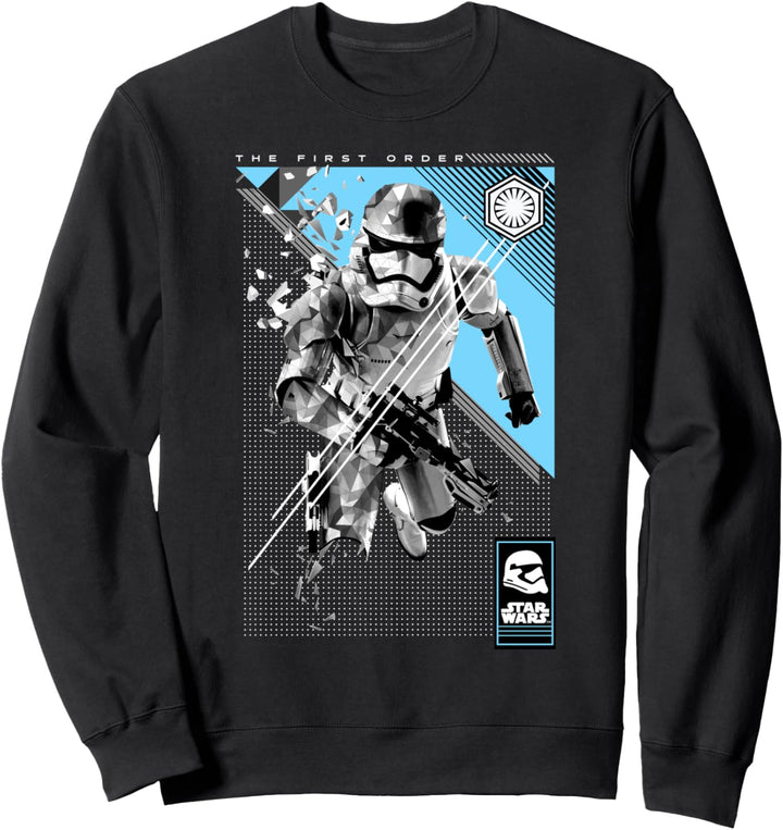 Star Wars First Order Poly Trooper Poster Sweatshirt