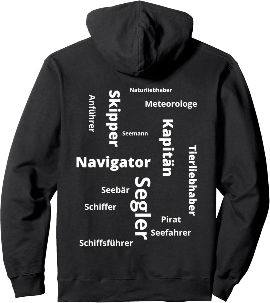 Kapitän-Skipper-Segler...Schiffsführer Seebär Meteorologe Pullover Hoodie