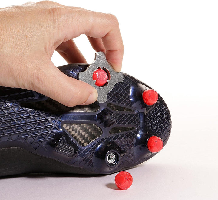 STUDIAMONDS Gummistollen für Fussballschuhe - 14 Fussballstollen Standardgewinde mit Stollenschlüsse