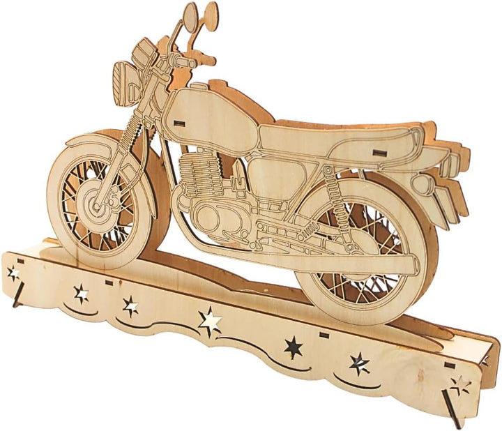 Ostalgie Moped Schwippbogen, DDR - Moped Schwibbogen, Lichterbogen Ostalgie, Schwibbogen DDR-Fahrzeu