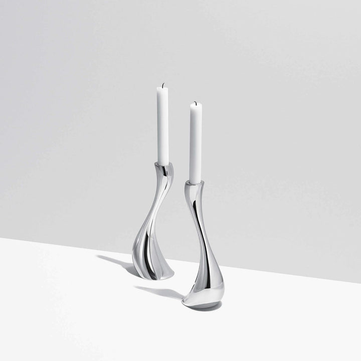 Georg Jensen Kerzenhalter-Set Cobra (L) (2-teilig)