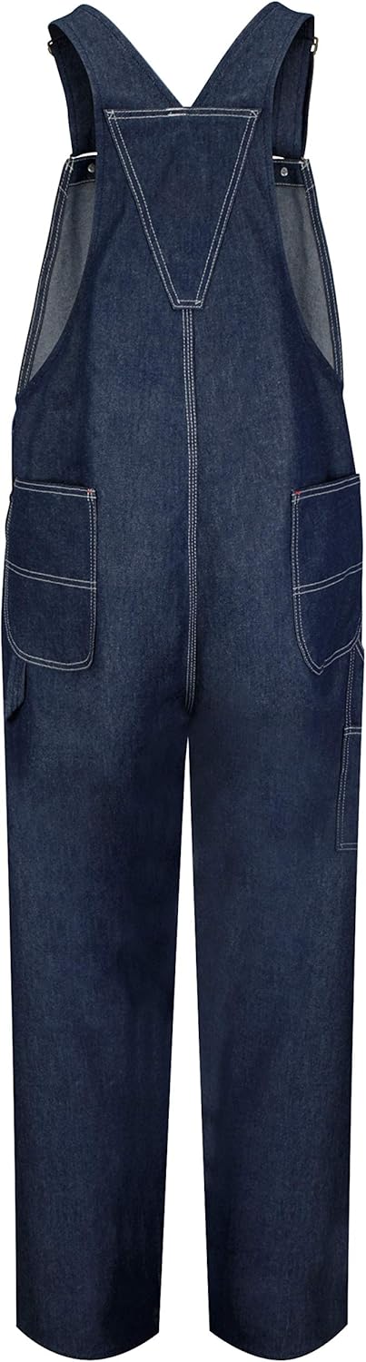 Red Kap Herren Latzhose aus Denim Lätzchen-Overall 32W / 32L Denim, 32W / 32L Denim