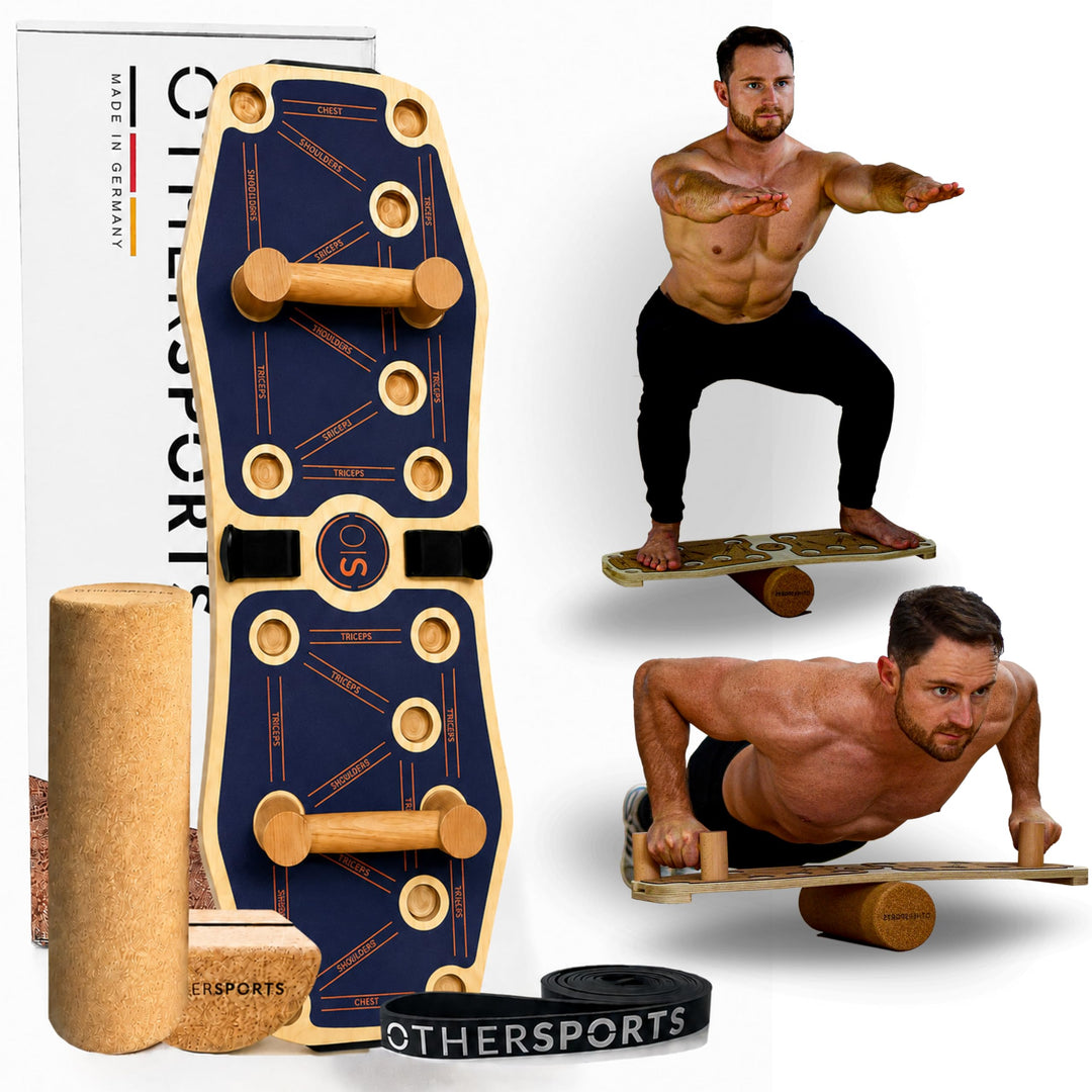 Sportboard 3 - Gleichgewichtstrainer für mehr Kraft & Gesundheit – Effektives Balance Training Equip
