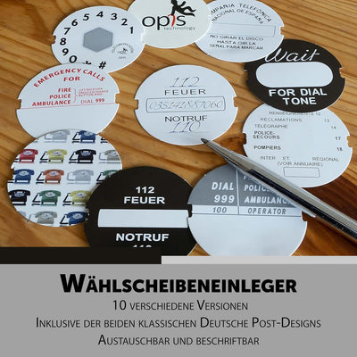 Retro Telefon Wählscheibe/Festnetztelefon Retro/Telefon mit Schnur/Telefon mit Wählscheibe/Telefon R