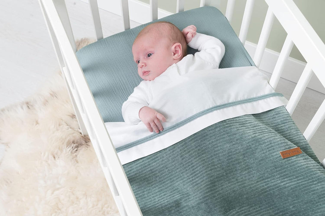 Baby's Only - Kinderdecke Sense - Kuscheldecke für Gitterbett - Gitterbettdecke aus Baumwolle - Für