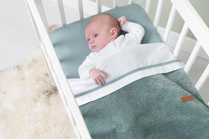 Baby's Only - Kinderdecke Sense - Kuscheldecke für Gitterbett - Gitterbettdecke aus Baumwolle - Für