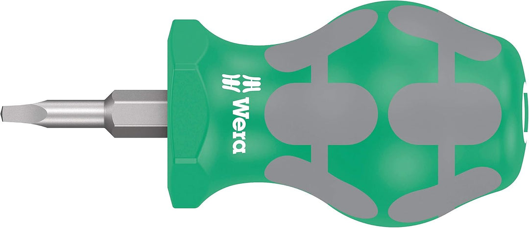 Wera '05008872001 Set 3 Stubby Schraubendreher-Satz, 5-teilig Stubby Set 3, Stubby Set 3