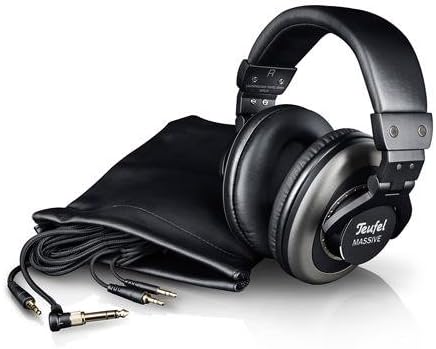 Teufel Massive Klappbare Ohrumschliessender, geschlossener HiFi-Kopfhörer Headset Musik Headphones S