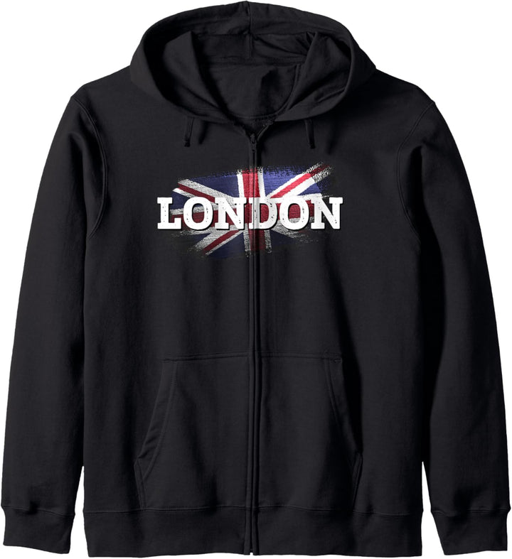 London England Vibes Tee Shirts, I Love London Vibes, London Kapuzenjacke