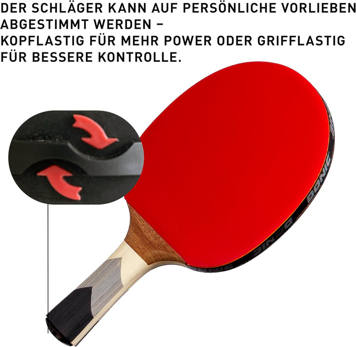 DONIC TT-Schläger WALDNER 800 ABP-Griff Einheitsgrösse, Einheitsgrösse
