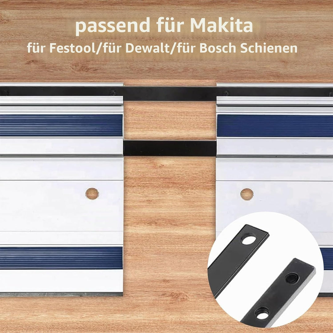 4 Stück Verbindungsstücke für Führungsschiene, Anschluss für Festool, Anschluss für Führungsschiene,