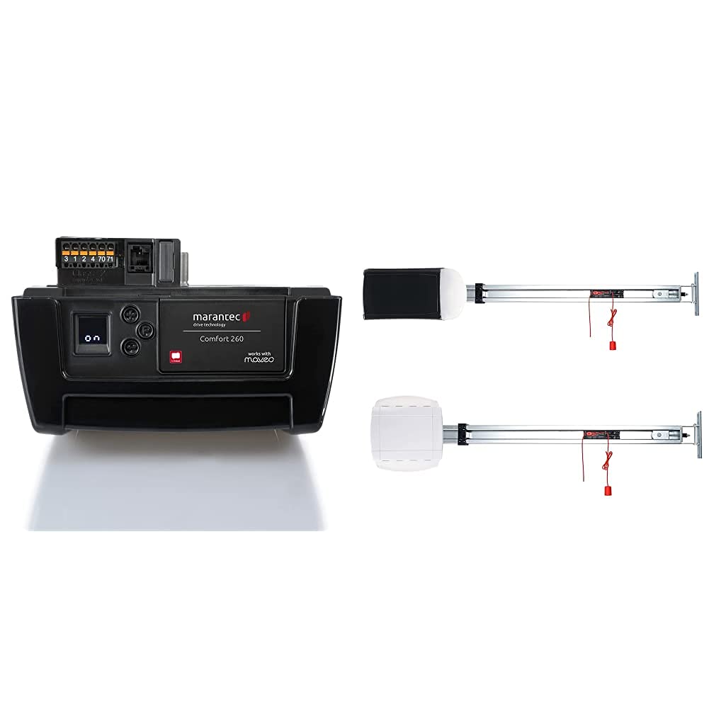 Marantec Comfort 260 accu Garagentorantrieb, Set inkl. SZ 11 Antriebsschiene 1 Handsender und Akku-L