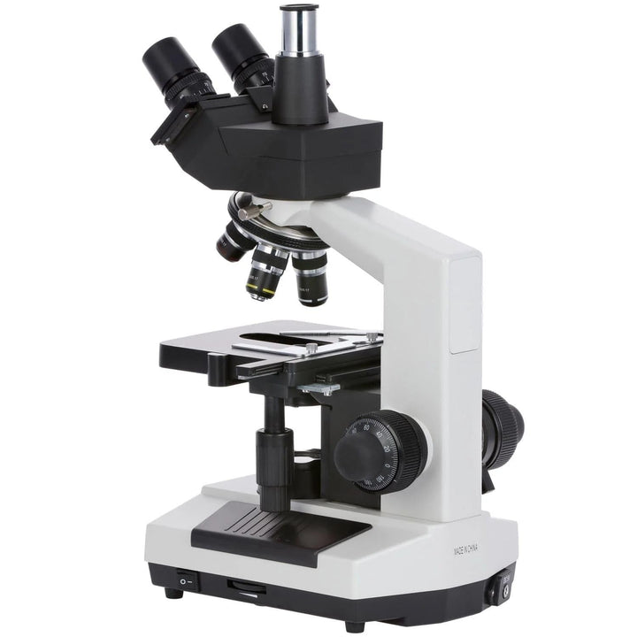 AmScope M837ZL-C100U OMAX 40X-2500X Digitales Trinokular-Verbund-LED-Mikroskop in voller Grösse mit