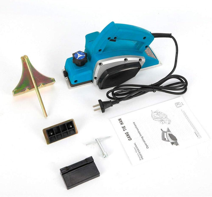 Berkalash Elektrohobel, 800W Handheld Hobel Flugzeug Elektrisch Handhobel Startseite DIY Power Tools