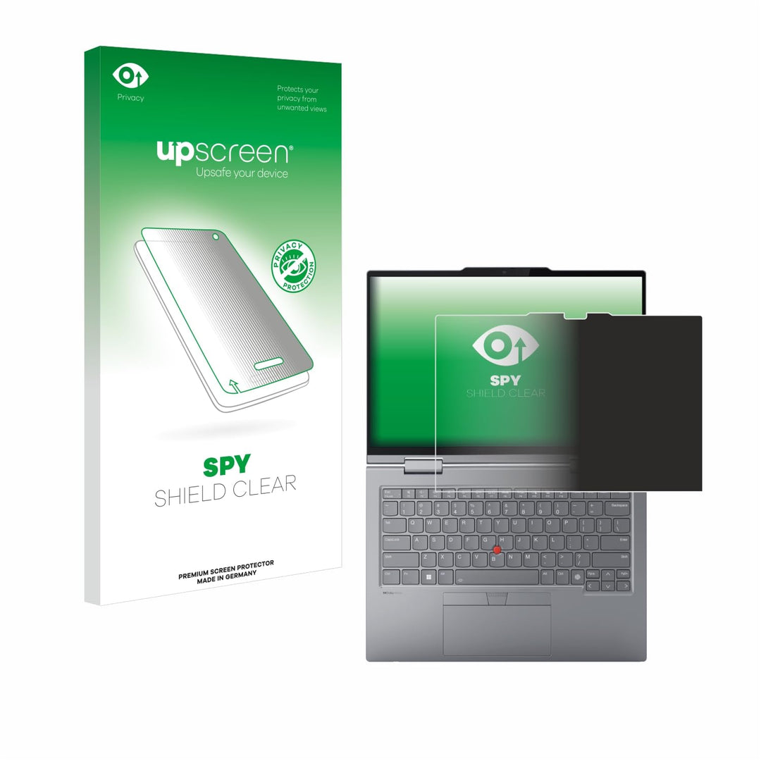 upscreen Anti-Spy Blickschutzfolie für Lenovo ThinkPad X1 2-in-1 Gen 9 14" Made in Germany, Privacy