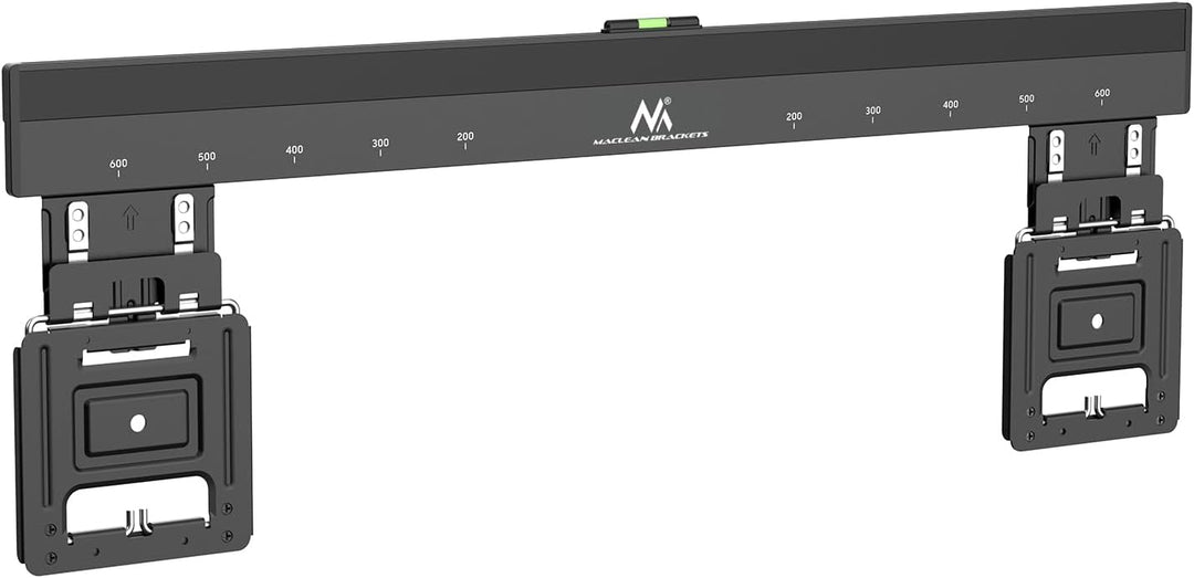 Maclean MC-481 Ultraflache TV Wandhalterung für 37-80" Flach & Curved Fernseher bis zu 75kg Max. VES