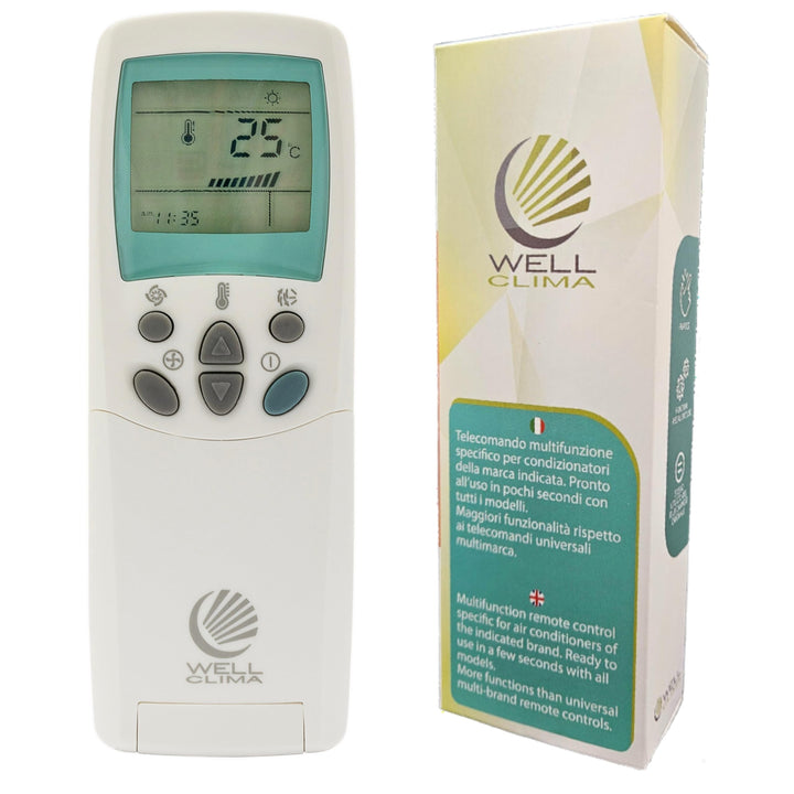 Wellclima Universalfernbedienung für LG Klimaanlagen, WEC-LG3, Kompatibel mit Allen Modellen, Ähnlic