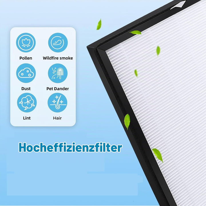 FY2420/30 FY2422/30 Ersatzfilter Kompatibel mit Philips AC2882 AC2887 AC2889 AC3829 2000er und 3000e