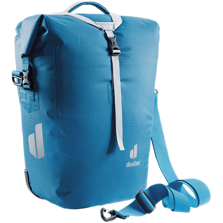 deuter Weybridge 20+5 wasserdichte Hinterradtasche 20+5 L Reef, 20+5 L Reef