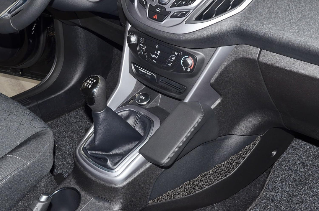 KUDA 095750 Halterung Echtleder schwarz für Ford B-Max ab 03/2012 bis 2017, 095750