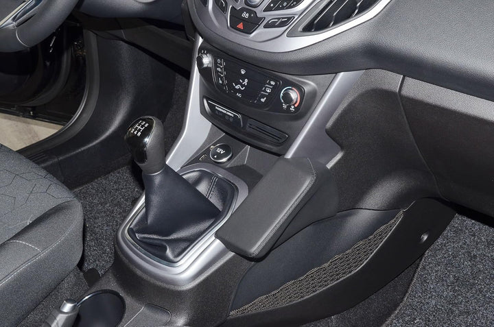 KUDA 095750 Halterung Echtleder schwarz für Ford B-Max ab 03/2012 bis 2017, 095750