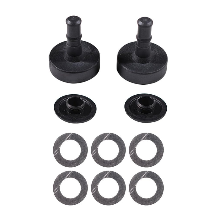 YUCKMZ Reibbelag-Kit 1220755 Reibbeläge Druckbolzen Set kompatibel mit AKS 2000 AKS 2004 AKS 3504 AK