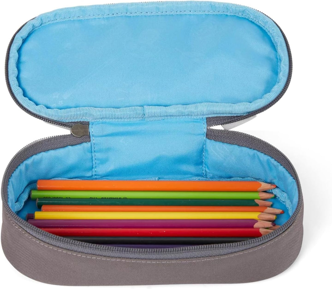 Affenzahn Stiftemäppchen für den Kindergarten, Federmäppchen für Kinder mit Tiermotiv und Ziehzunge,