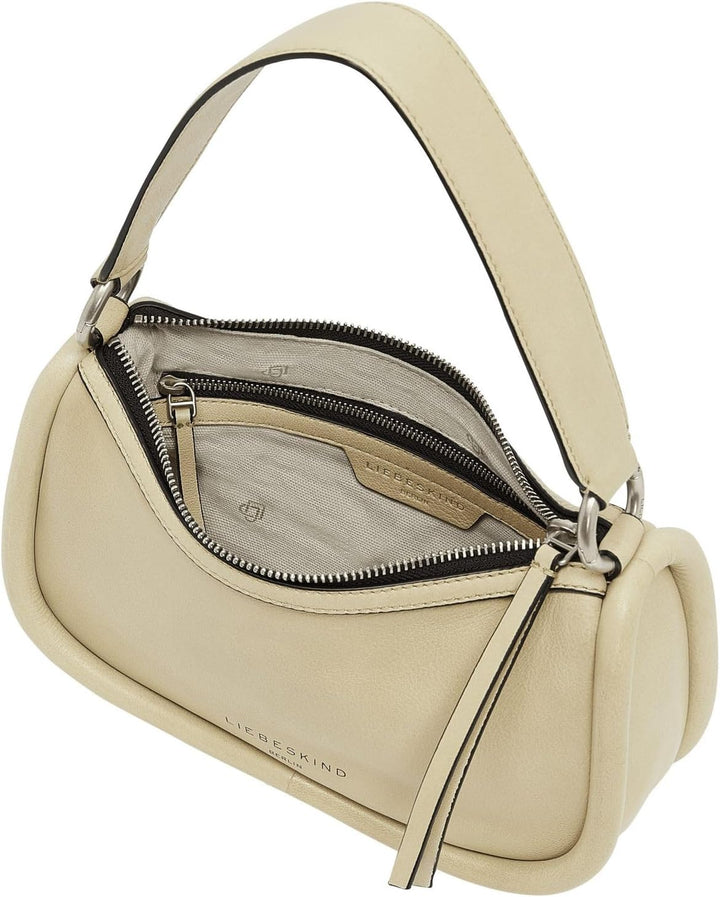 Liebeskind Berlin FAB 2 LAMB HOBO Schultertasche, Large (HxBxT 22.5cm x 36.8cm x 11.8cm) Warm Beige,