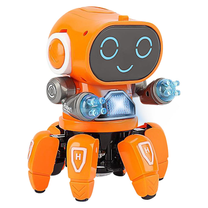 YATOSEEN Kinder Roboter Spielzeug, Begleitroboter für Kinder, mit Bunter Lichtprojektion, Tanzen, Si