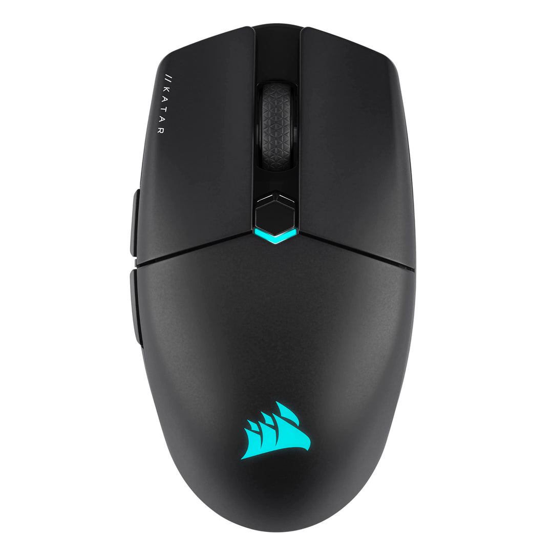CORSAIR KATAR ELITE WIRELESS Ultraleichte FPS Gaming Maus - 10.000 DPI - Symmetrische Form - Bis zu