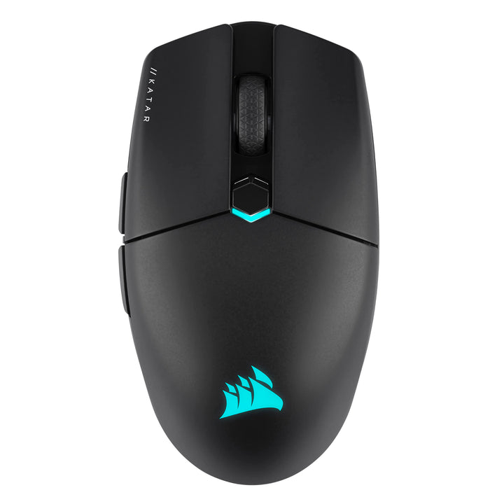 CORSAIR KATAR ELITE WIRELESS Ultraleichte FPS Gaming Maus - 10.000 DPI - Symmetrische Form - Bis zu