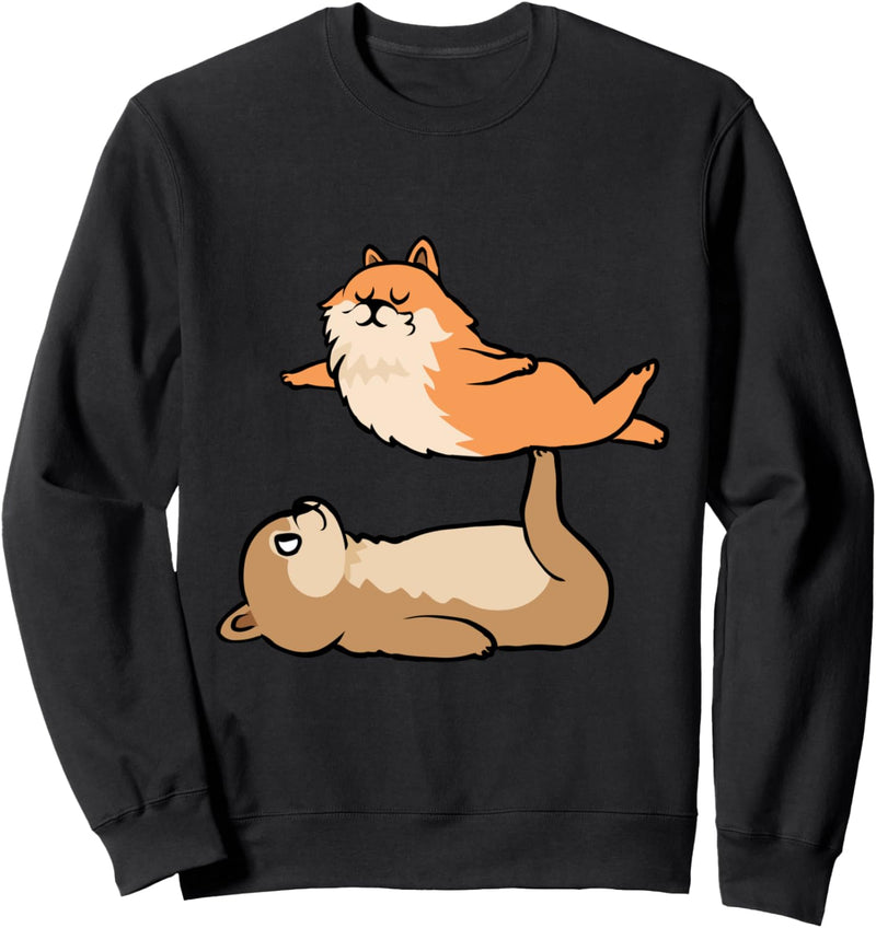 Acroyoga Pomeranian Sweatshirt