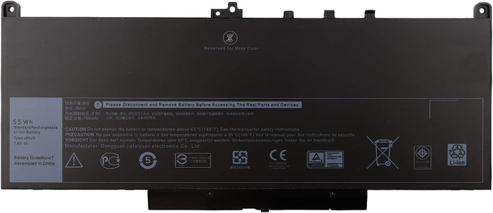 SwarKing Ersatz Akku Kompatibel mit J60J5 Latitude E7270 E7470 Series Notebook R1V85 451-BBSX 451-BB
