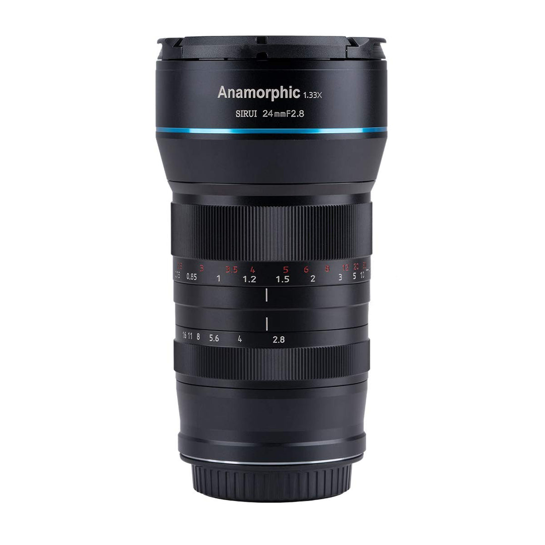 SIRUI 24 mm F2.8 anamorphes Objektiv, 1,33x APS-C (X-Halterung) X Mount, X Mount