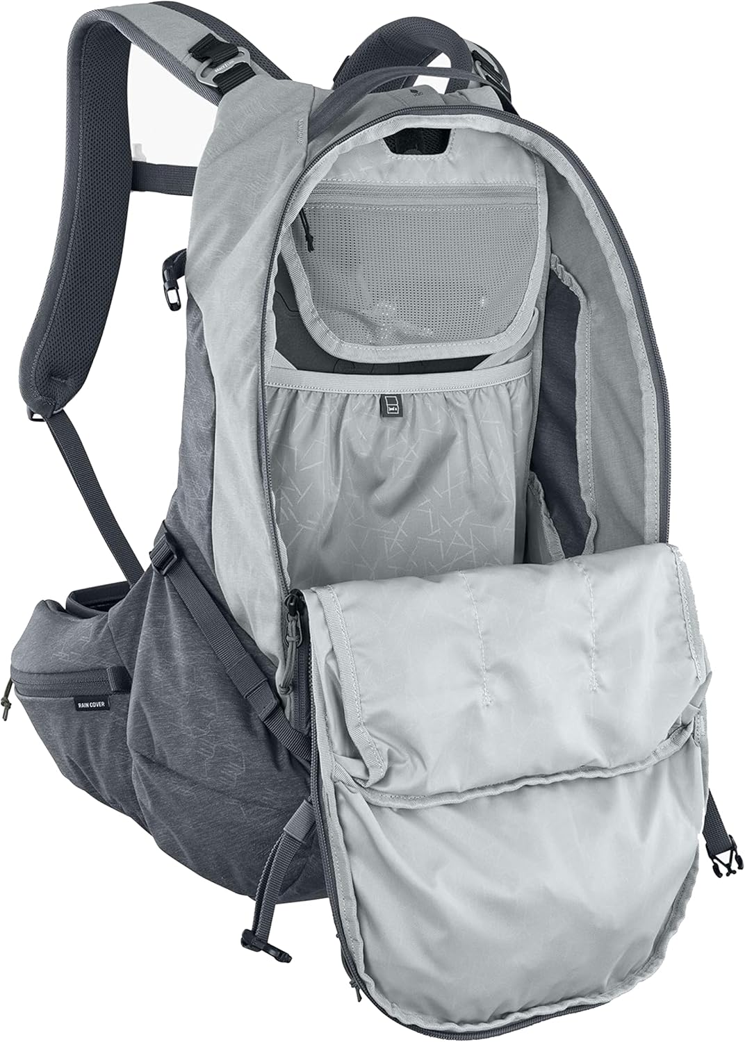 EVOC TRAIL PRO 16l Protektor Rucksack für Tagestouren & Trailriding, Fahrradrucksack (Backpack mit L