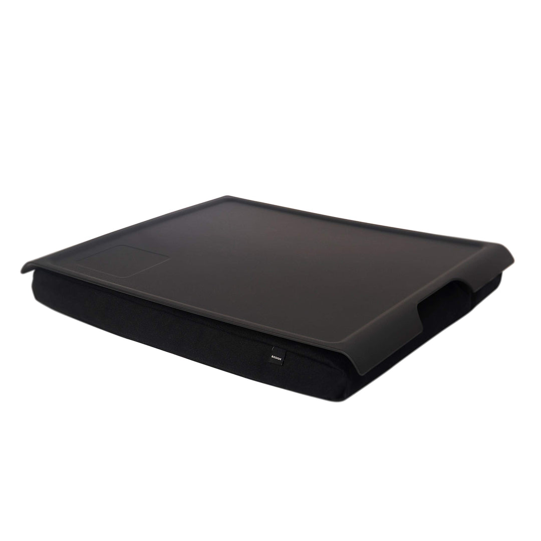 Bosign. Knietablett Laptray mit Sitzsack-Kissen für Laptop, Frühstück. Rutschfestes Tablett. Abnehmb