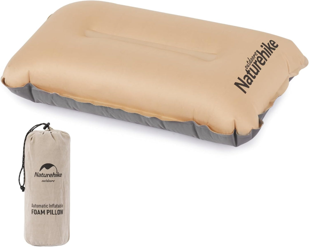 Naturehike Campingkissen|Reisekissen|Strandkissen|Lendenkissen Selbstaufblasendes Kissen Camping zub