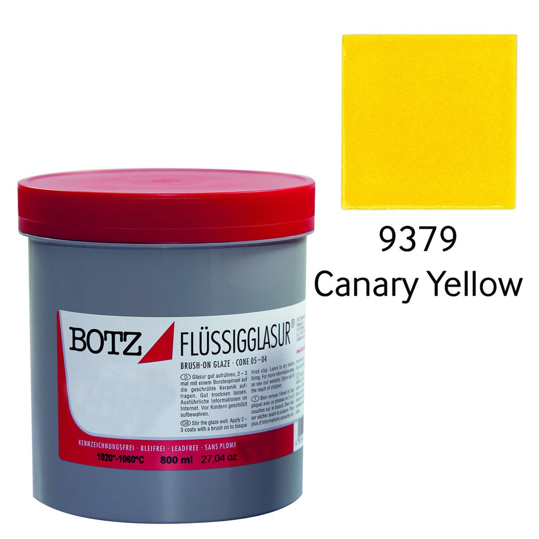 Botz Glasur Kanariengelb 800 ml 93798