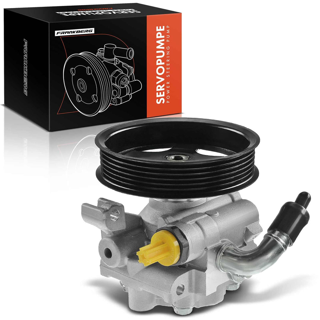 Frankberg Servopumpe Hydraulikpumpe Lenkung Mit Riemenscheiben Kompatibel mit Tourneo Connect I4 1.8