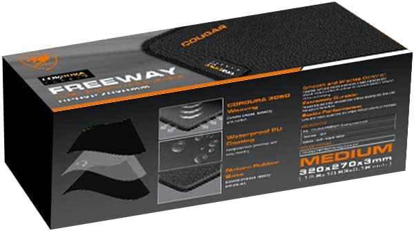 Cougar Freeway Gaming-Mauspad, Grösse M, 320 x 270 x 3 mm