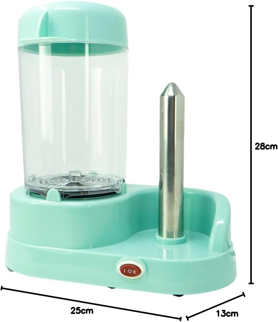 Jocca Hot Dog Maker, 350 Watt Dampfgarer mit Brötchenwärmer für 6 Würstchen, Türkis, Türkis