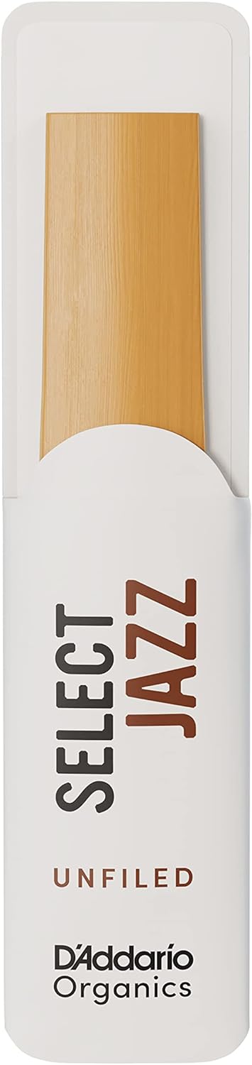 D'Addario Organisch Select Jazz Unfiled Tenor Saxophon-Stimmzungen - Saxophonrohre - Das erste und e