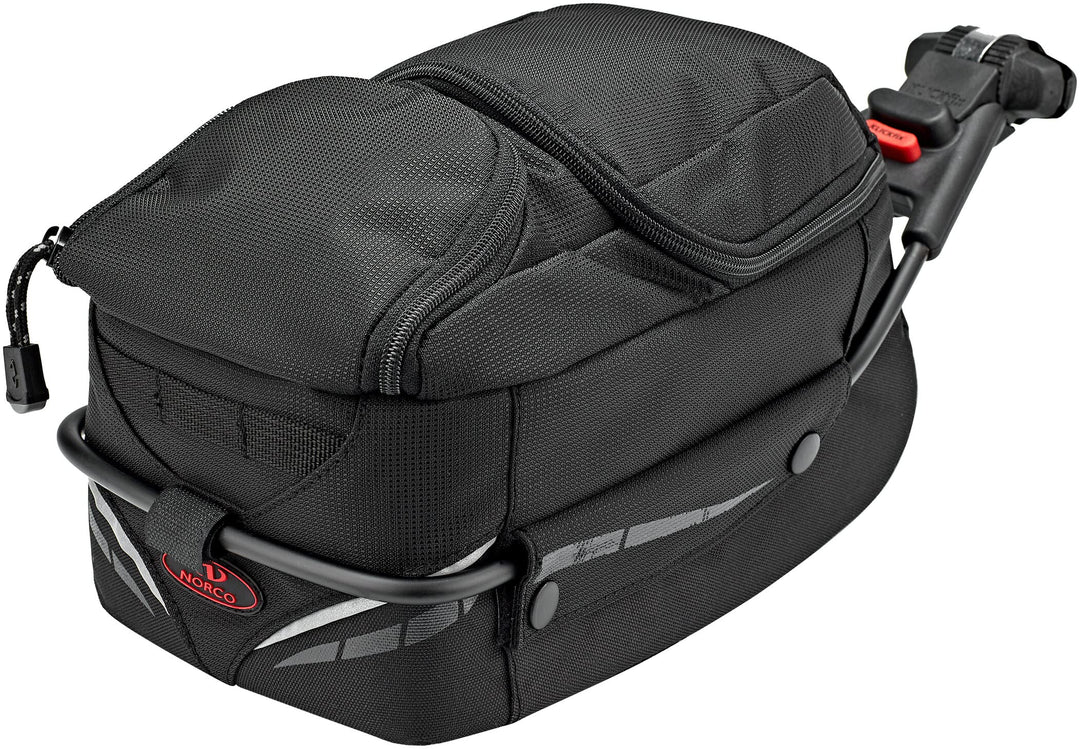 Norco Ohio Satteltasche Schwarz One Size