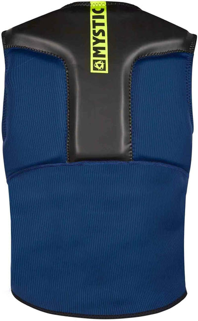 Mystic 2023 Block Kite Surfing Front-Zip Impact Vest - Grey, S
