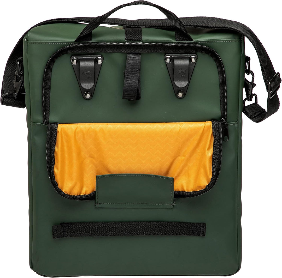 New Looxs Odense Single Enkele Fietstas, Green, 17,5 Liter
