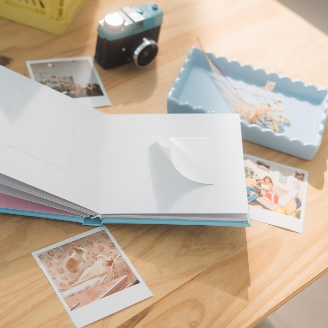 Moomin Fotoalbum, selbstklebend, Polaroid-Fotoalbum, 22 Seiten (16 x 16 cm), Bunt