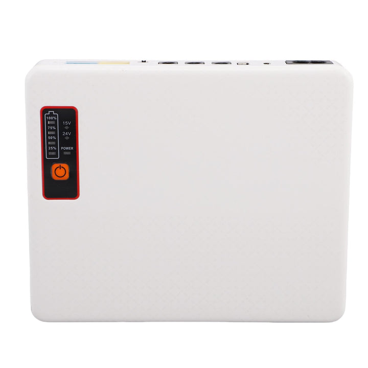 Asixxsix Mini USV DC 20000 MAh Batterie Backup, Unterbrechungsfreie Stromversorgung mit Betriebsanze